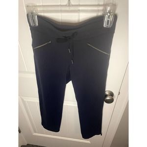 Athleta Blue Mid Rise Drawstring Hiking Jogger ST
